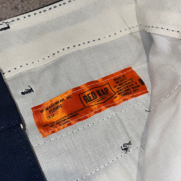 Men’s Work Pants - Navy Blue - Picture 6 of 8